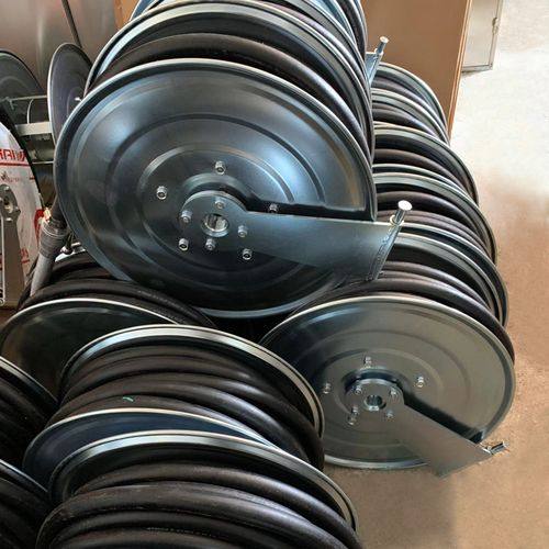Stainless steel fire hose reel