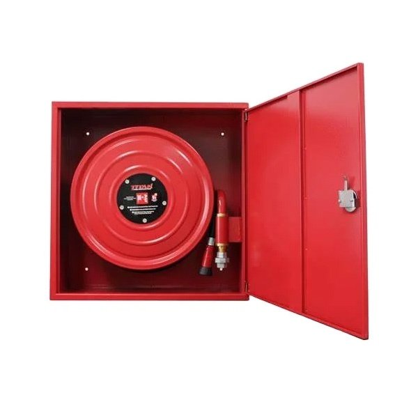 Wall mounted lifting fire cabinet