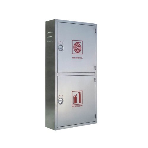 Wall mounted lifting fire cabinet