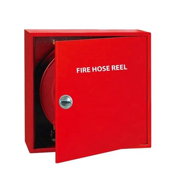 Wall mounted lifting fire cabinet
