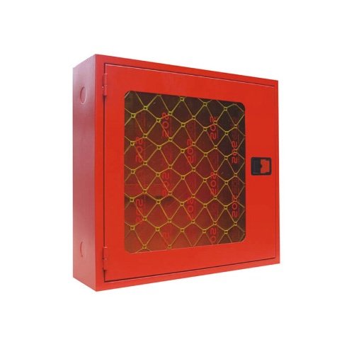 Glass window fire box
