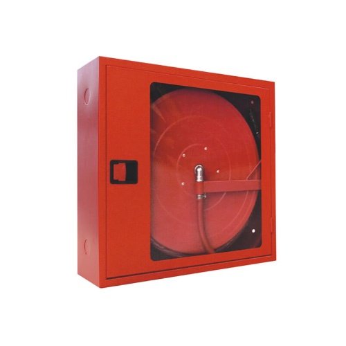 Glass window fire box