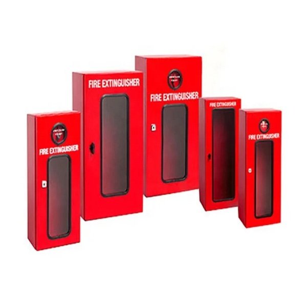 Glass window fire box