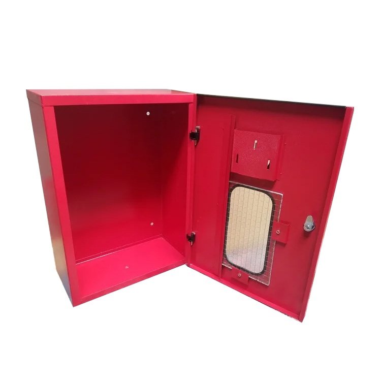 Glass window fire box