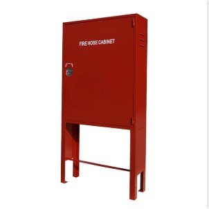 Outdoor self operated fire cabinet