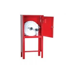 Outdoor self operated fire cabinet