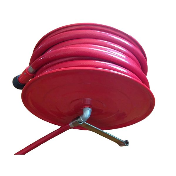Large fire hose reel