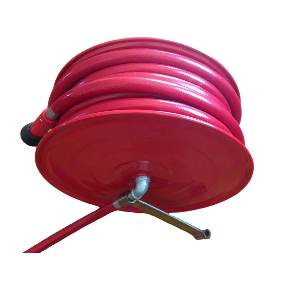 Large fire hose reel