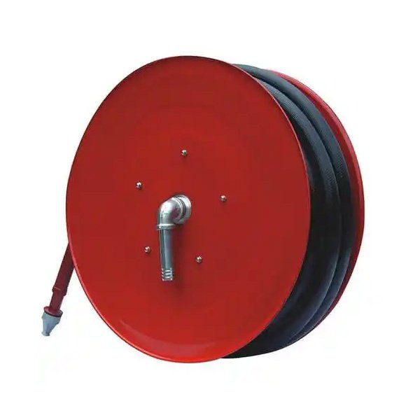 Manual swing fire hose reel