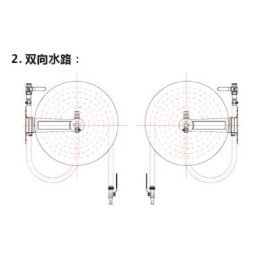 JPS1.6 Fire hose reel