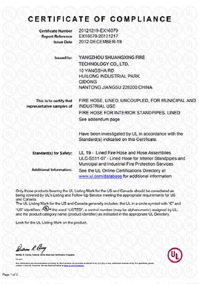 UL Certification