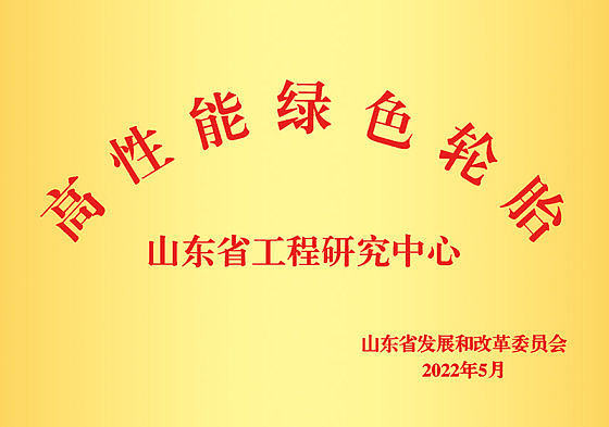 高性能绿色轮胎