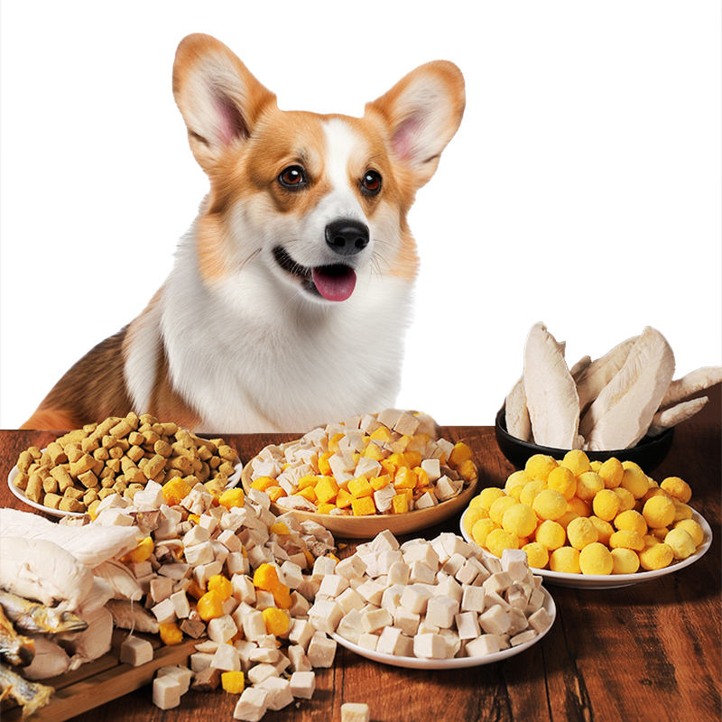 Freeze-dried duck products