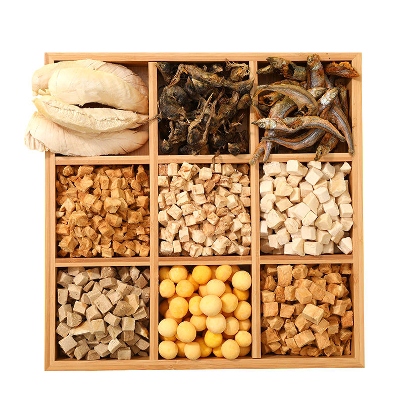 Freeze-dried duck products