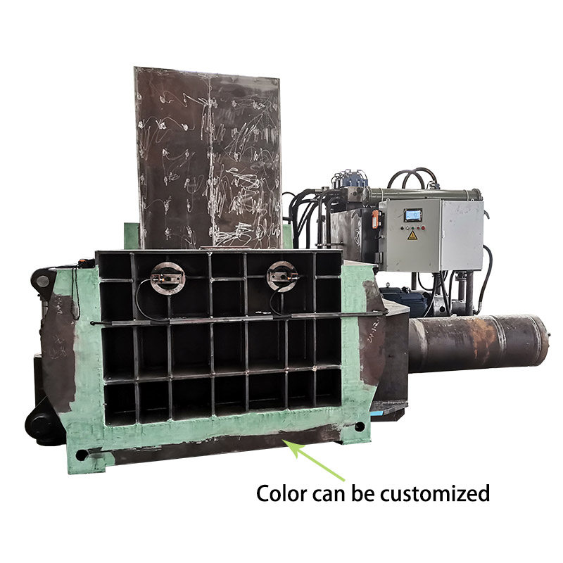  250 Ton Automatic Side Turning-out Hydraulic ScrapMetal Baler