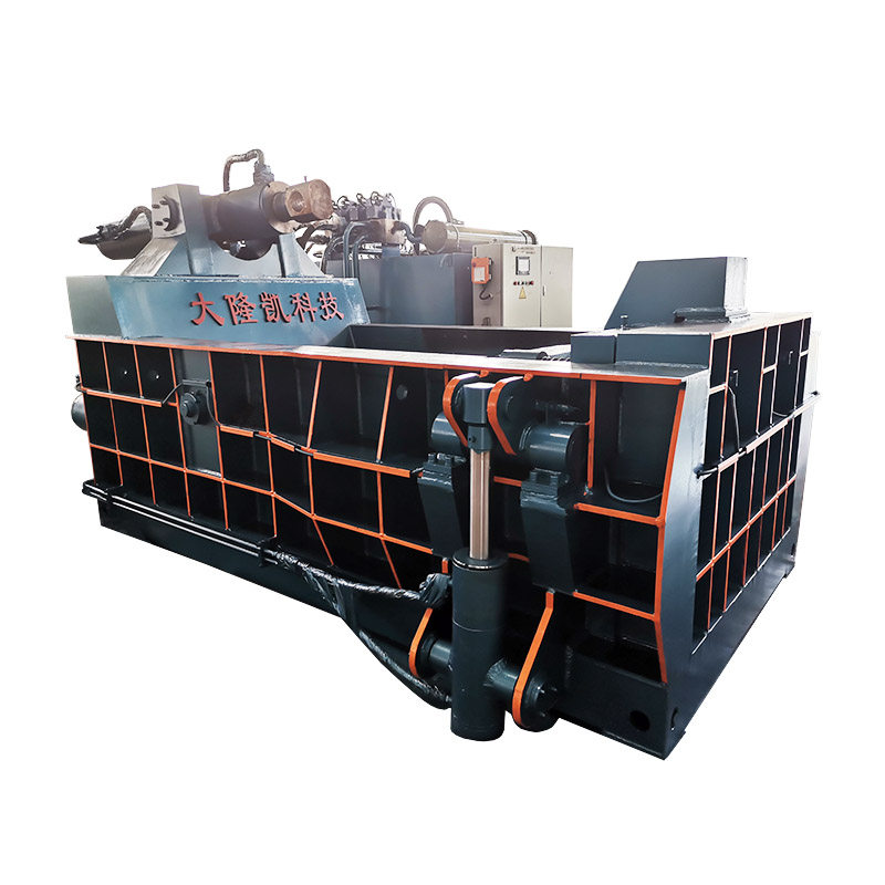  250 Ton Automatic Side Turning-out Hydraulic ScrapMetal Baler