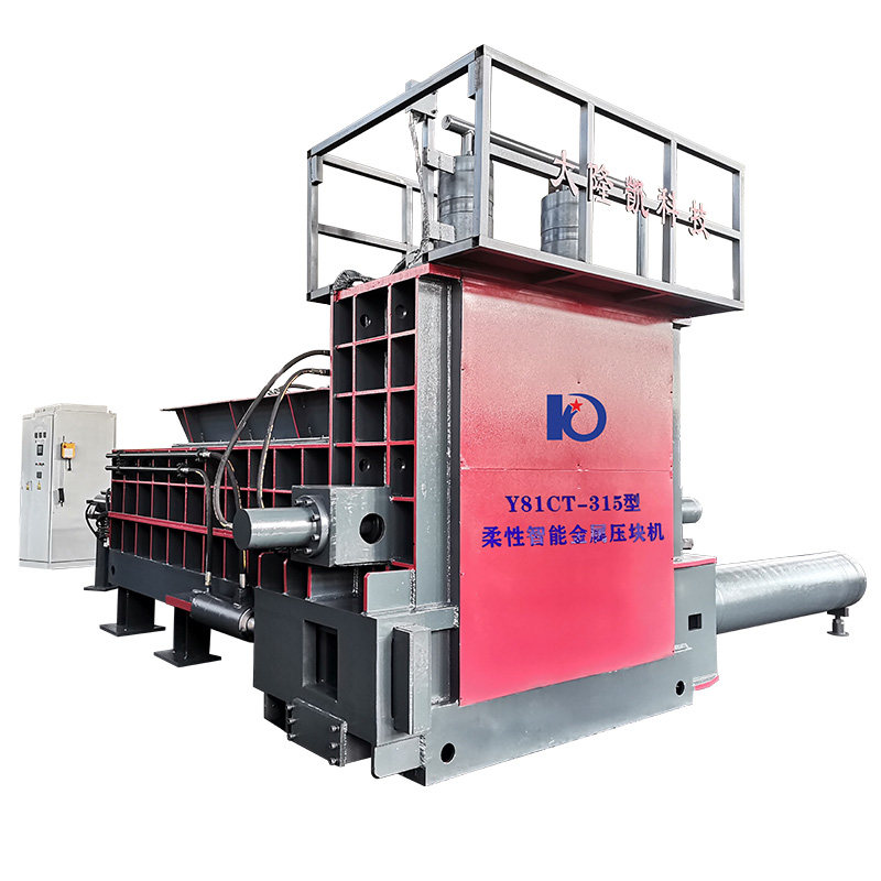  Y81CT-315 High-density Continuous Feeding Scrap Metal Baler