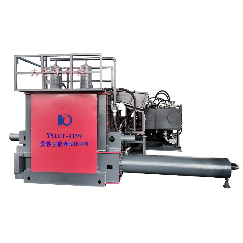  Y81CT-315 High-density Continuous Feeding Scrap Metal Baler