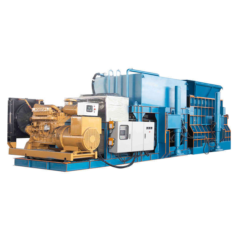  WS Mobile Integrated Box Type Scrap Metal Shearing Machine