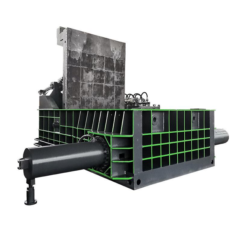 Semi-automatic Scrap Metal Baler Recycling Machine