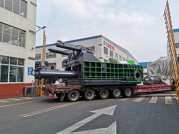630 ton Hydraulic Metal Baler Delivery Details