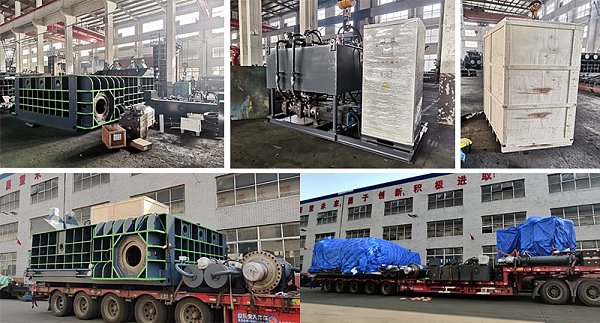 630 Ton Metal Scrap Baling Press Machine Packaging & Shipping