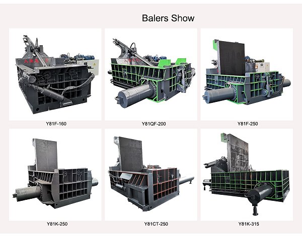 Hydraulic Scrap Metal Baler For Recycling Industry