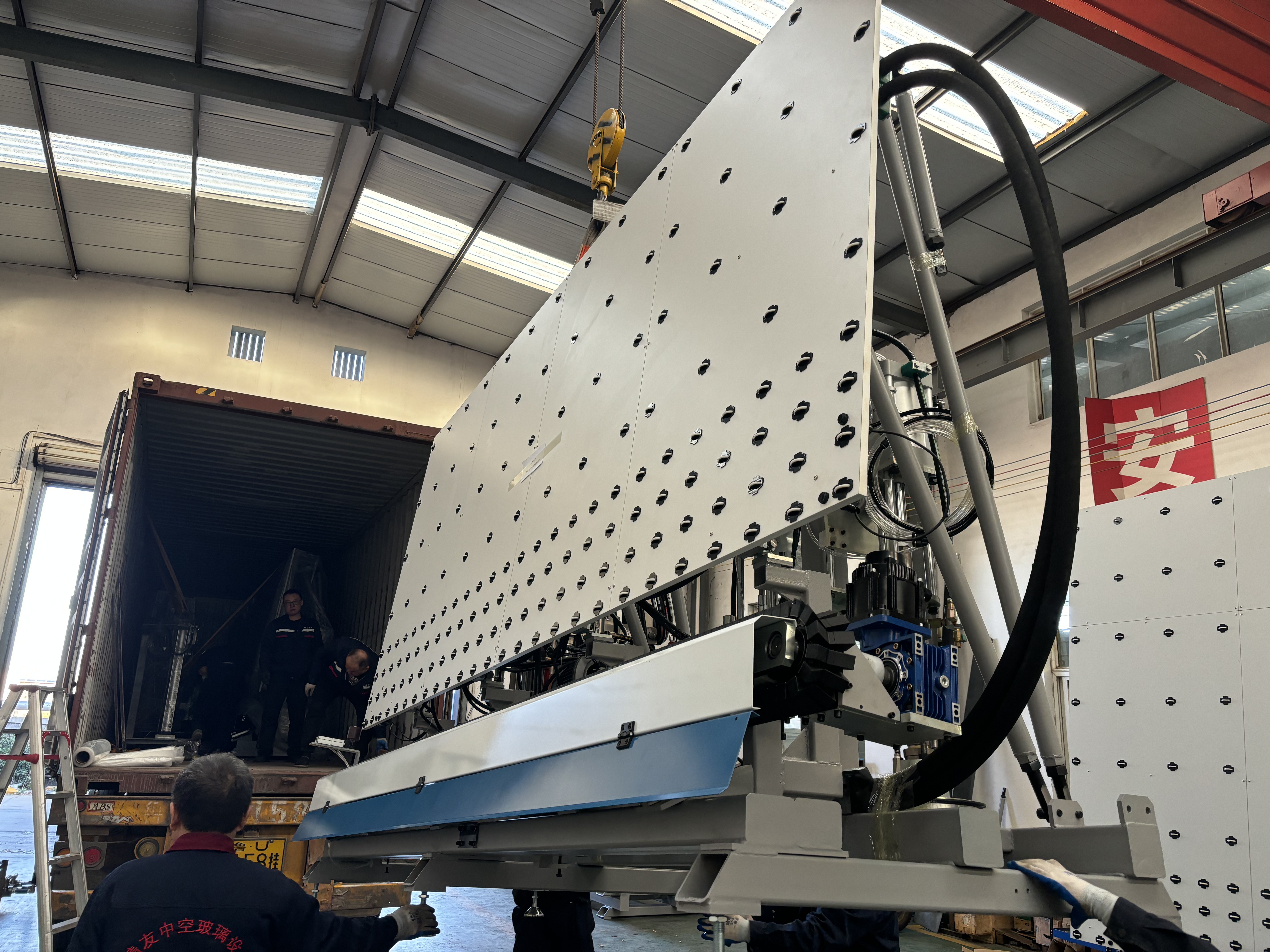 JINGYOU Glass Machines Delivery to Bosia