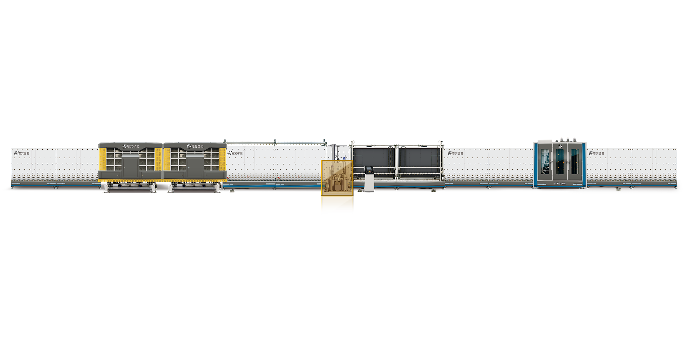 TPSS Jumbo Double Pressing Insulating Glass Production Line