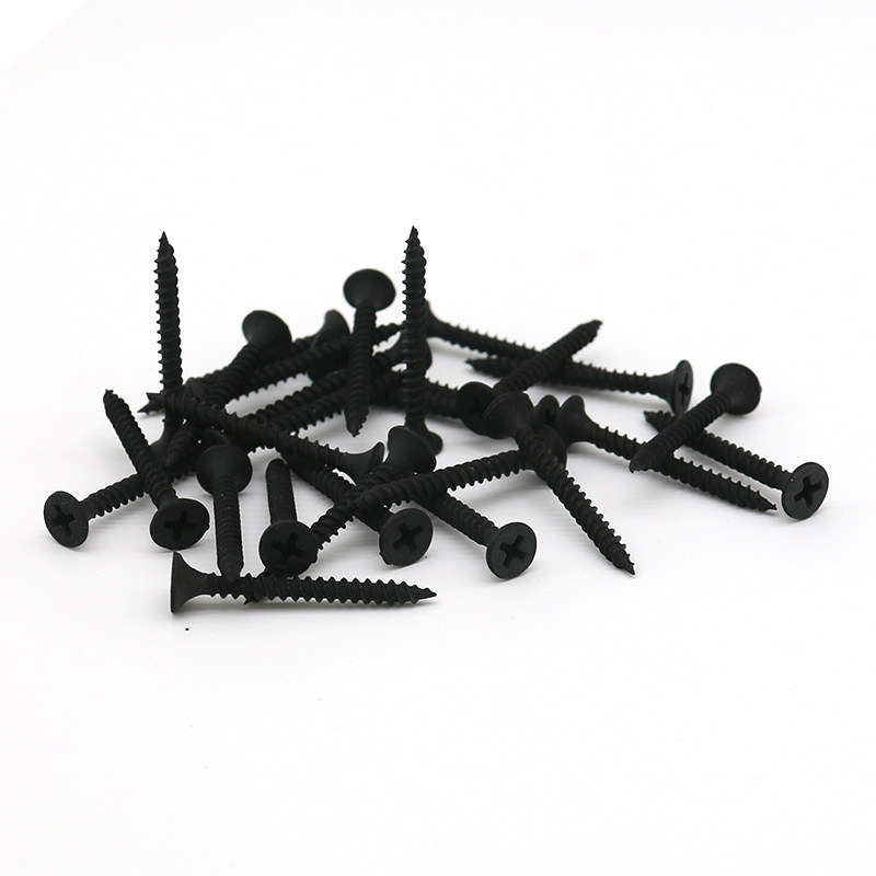 Black Phosphated Drywall Screws