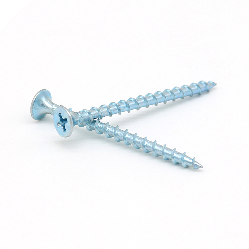 Blue-white Zinc Plated Drywall Screws