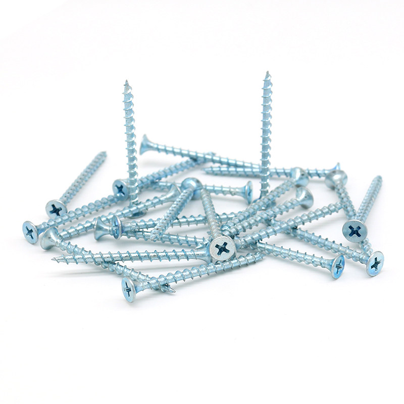 Blue-white Zinc Plated Drywall Screws