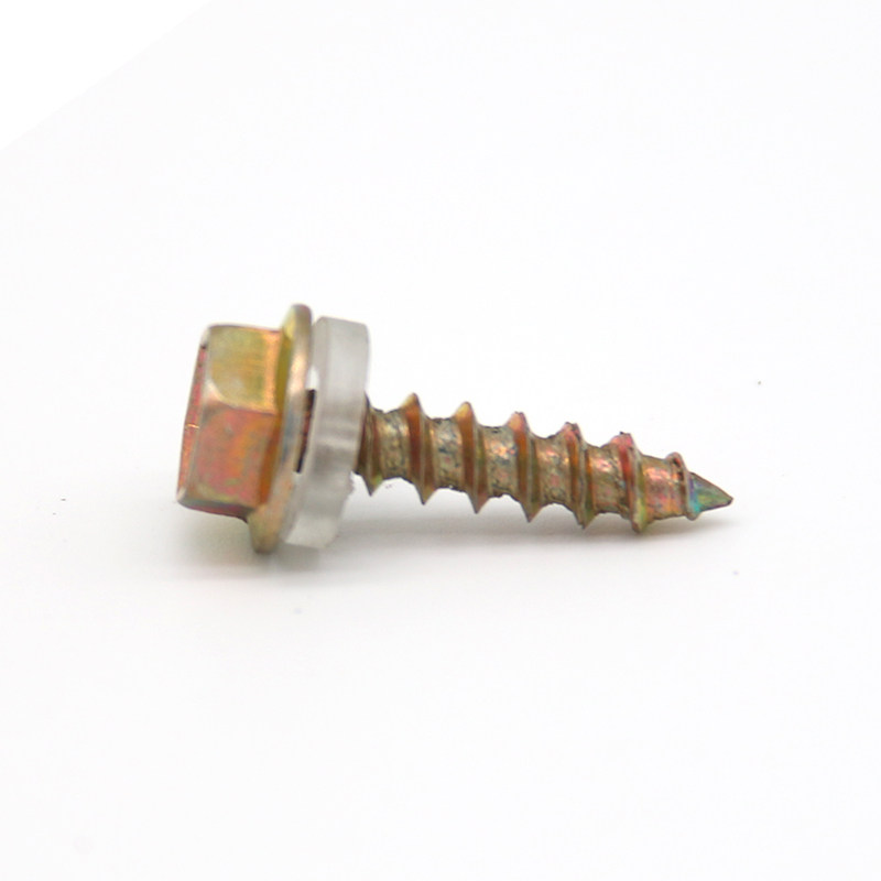 Hex flange wood screws