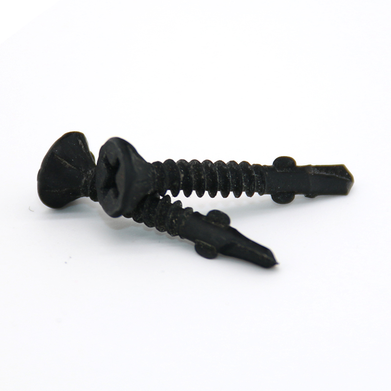 Phosphated Flanged Countersunk Self-Drilling Screws