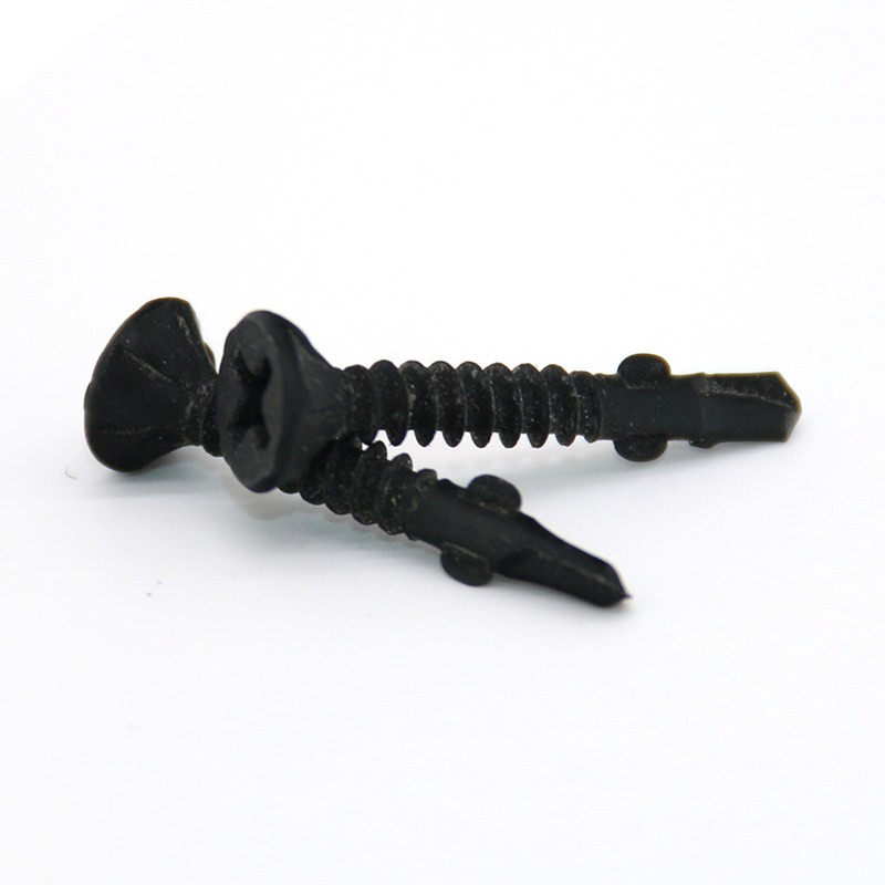 Phosphated Flanged Countersunk Self-Drilling Screws