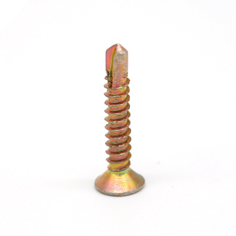 Countersunk Head Color Zinc Plated Self-Drilling Screws