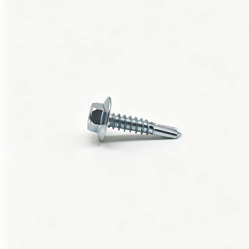 Zinc Plated Hex Head Self-Drilling Screws