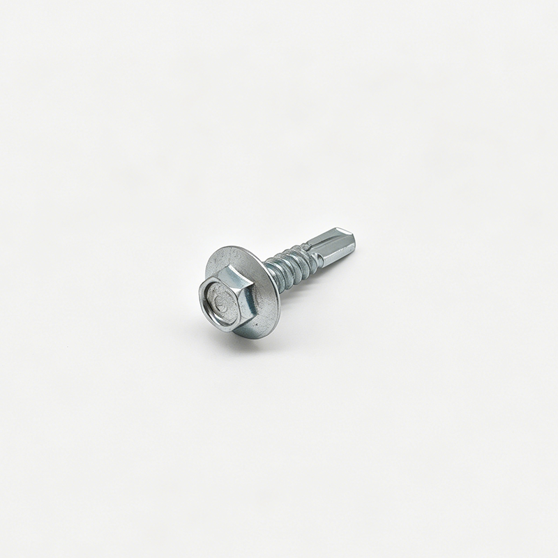 Zinc Plated Hex Head Self-Drilling Screws