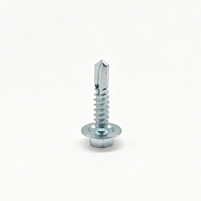 Zinc Plated Hex Head Self-Drilling Screws