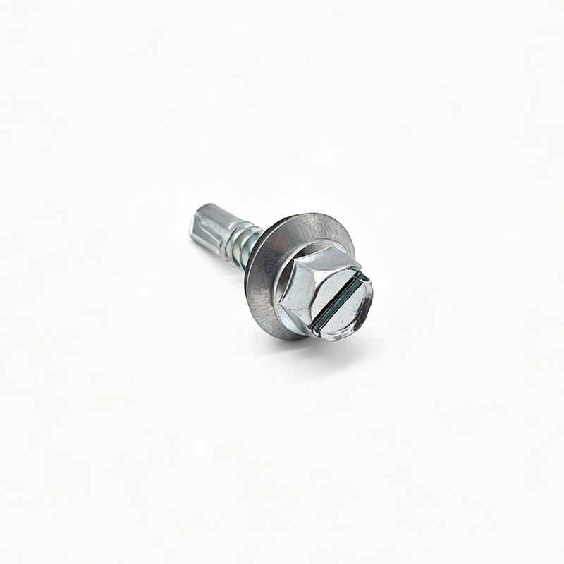 Zinc Plated Hex Self-Drilling Screws with Composite Washers