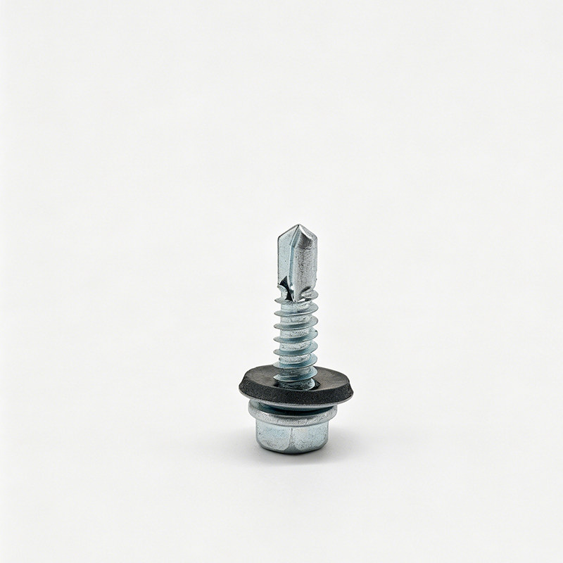 Zinc Plated Hex Self-Drilling Screws with Composite Washers