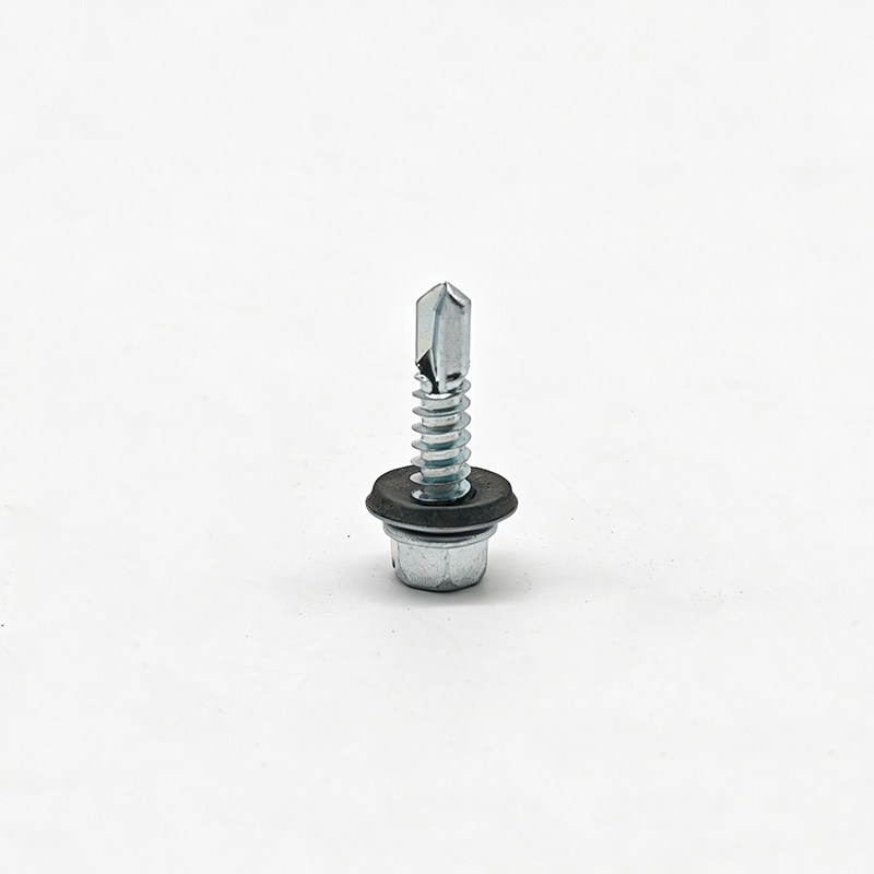 Zinc Plated Hex Self-Drilling Screws with Composite Washers