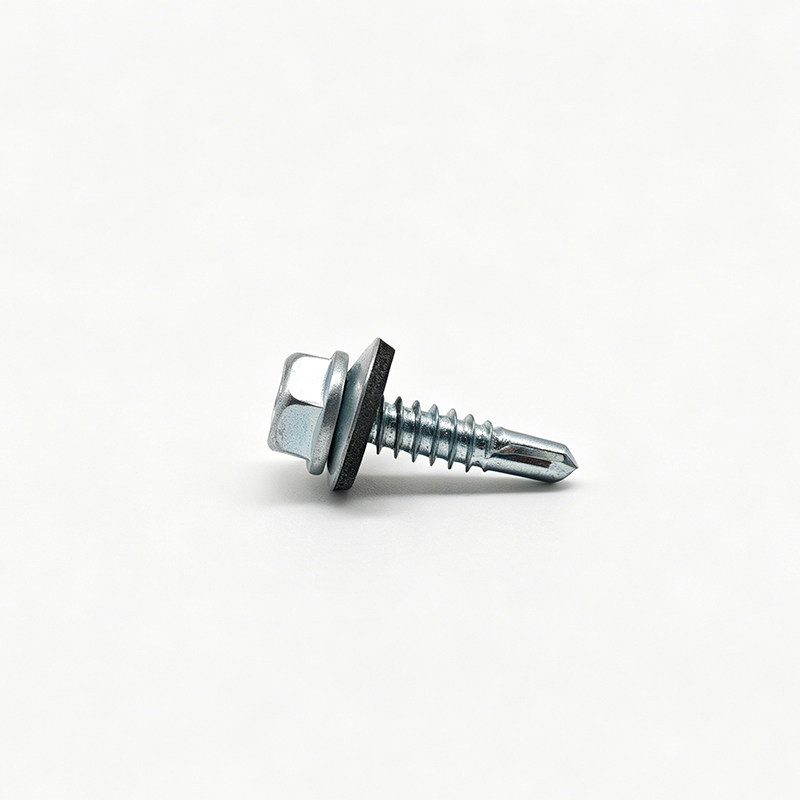 Zinc Plated Hex Self-Drilling Screws with Composite Washers