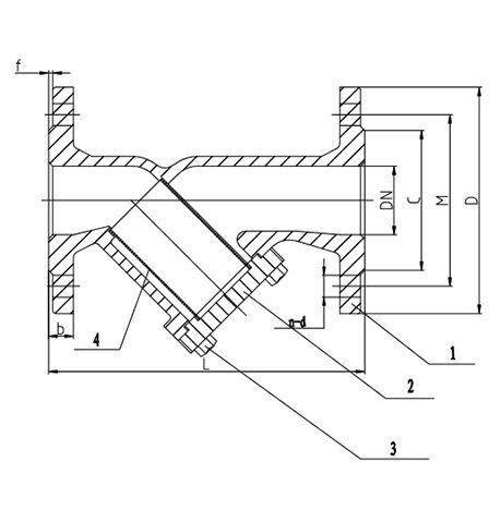 Y-strainer-Flange-End-3