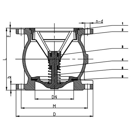 Ball-Check-Valve-Flanged-Ends-DIN-BS-AWWA-2
