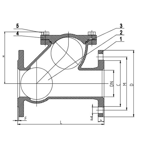 Ball-Check-Valve-Flanged-Ends-DIN-BS-AWWA-2