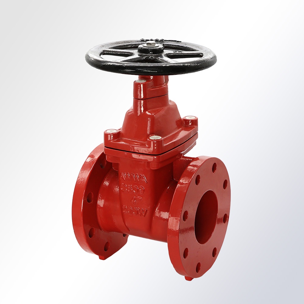 AWWA C515 NRS Resilient Seated Gate Valve,Flanged Ends