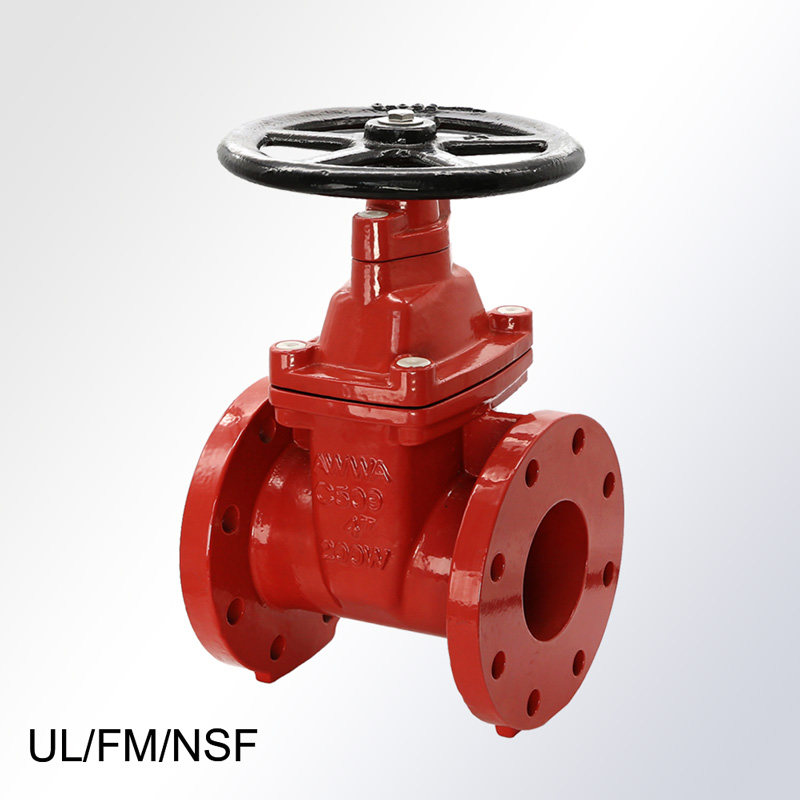 AWWA-C515-NRS-Resilient-Seated-Gate-Valve,Flanged-Ends-1