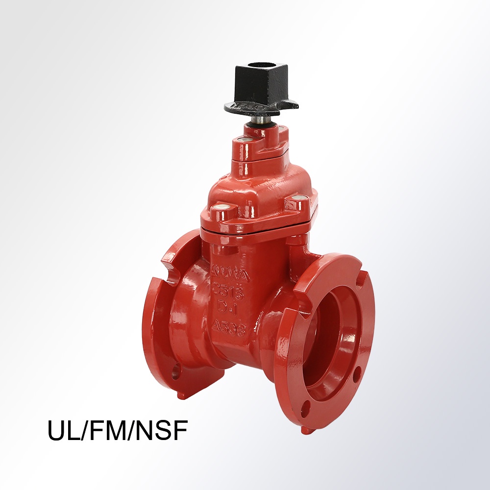 AWWA C515 NRS Resilient Seated Gate Valve, Mechanical Joint