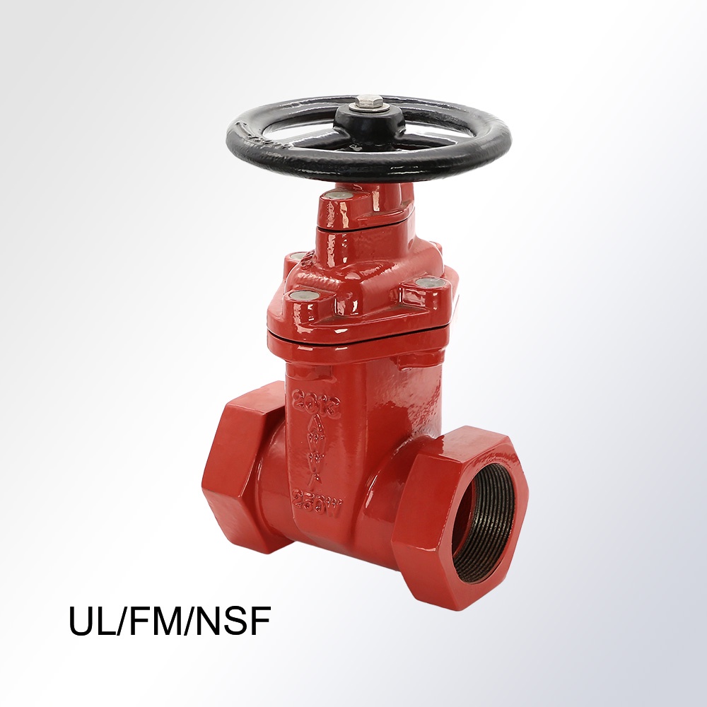 AWWA C515 NRS Resilient Seated Gate Valve Thread Ends